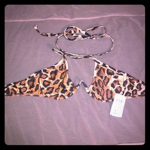 Cheetah Bikini top